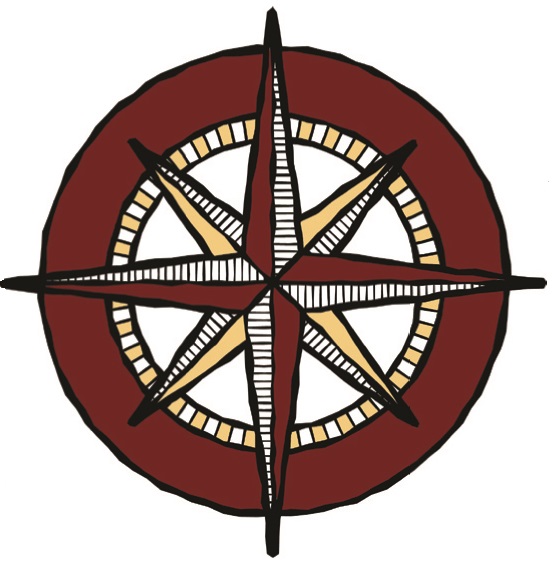 North Valley Public Library compass logo