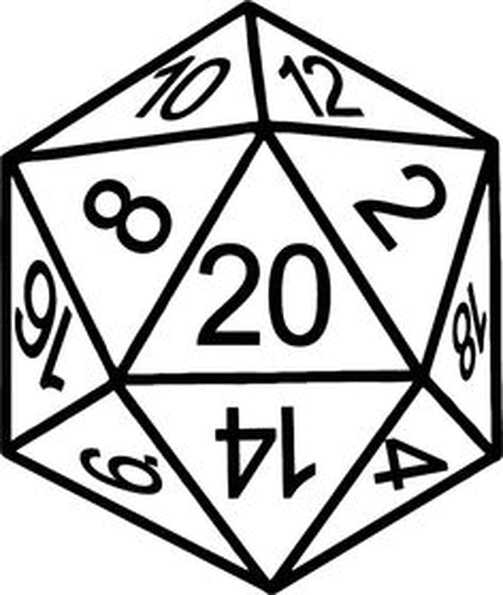 20-sided dice