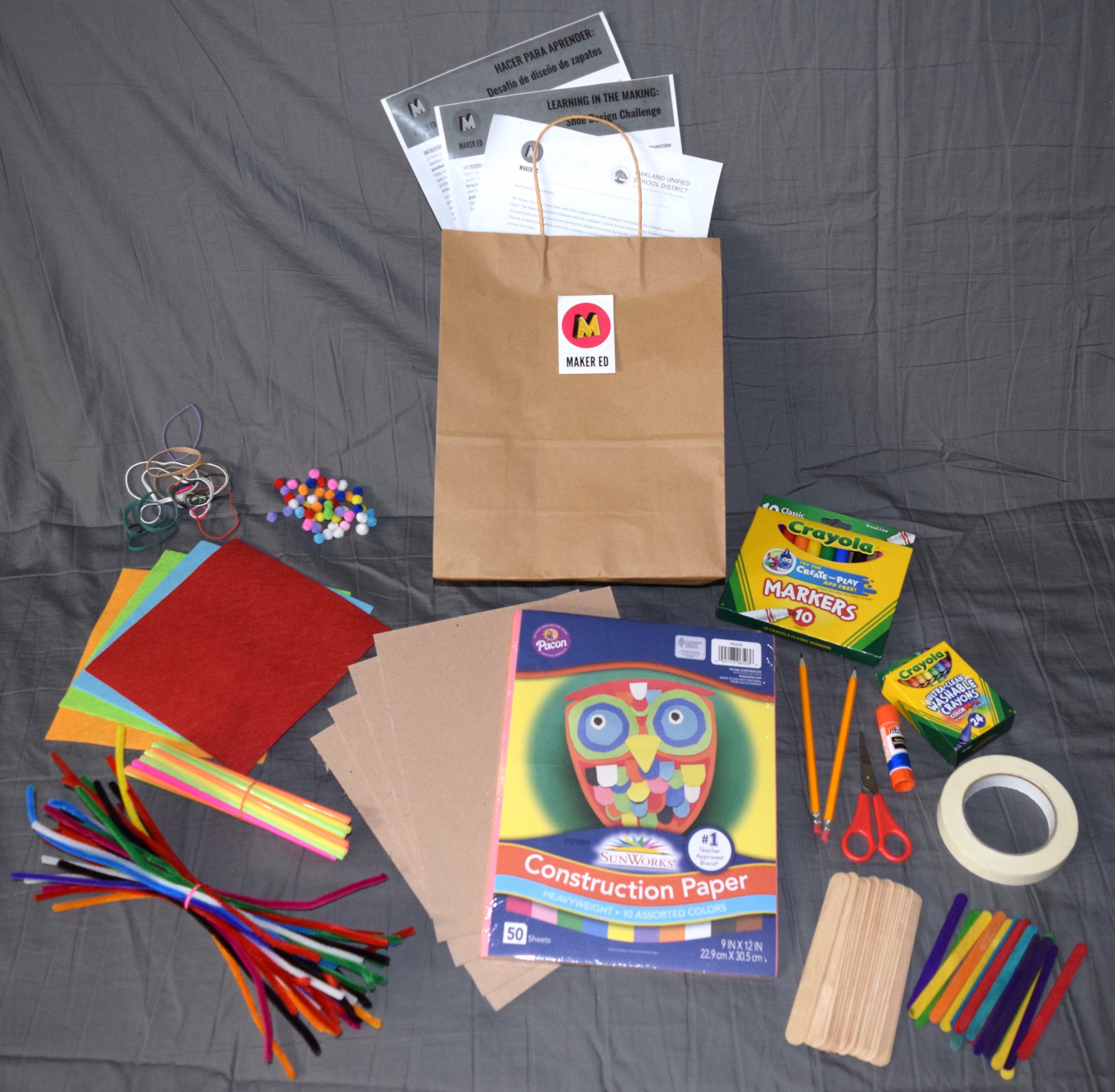 craft kit with craft supplies