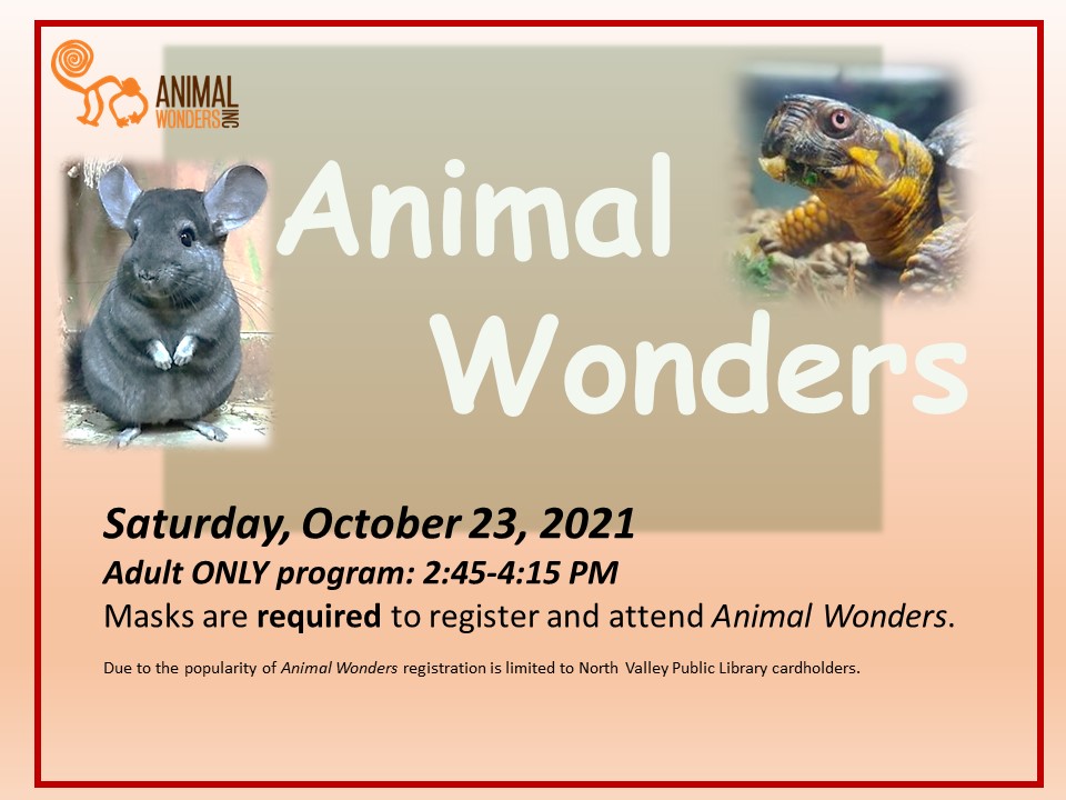 Animal Wonders Adult Event