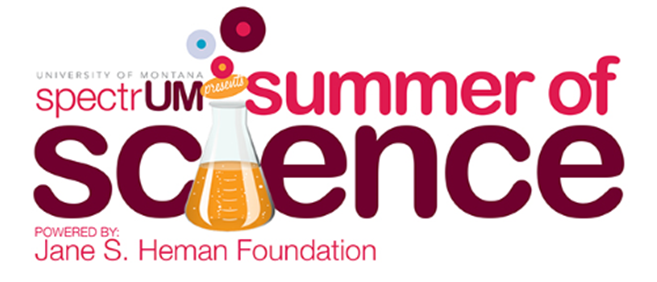 SpectrUM Summer of Science logo