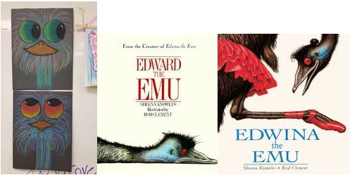 Emu art and books