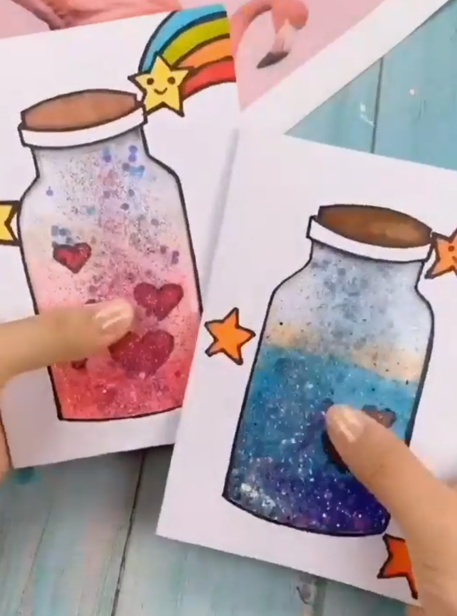 squishy glitter covers of journal