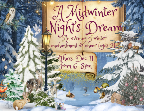 fantasy winter forest