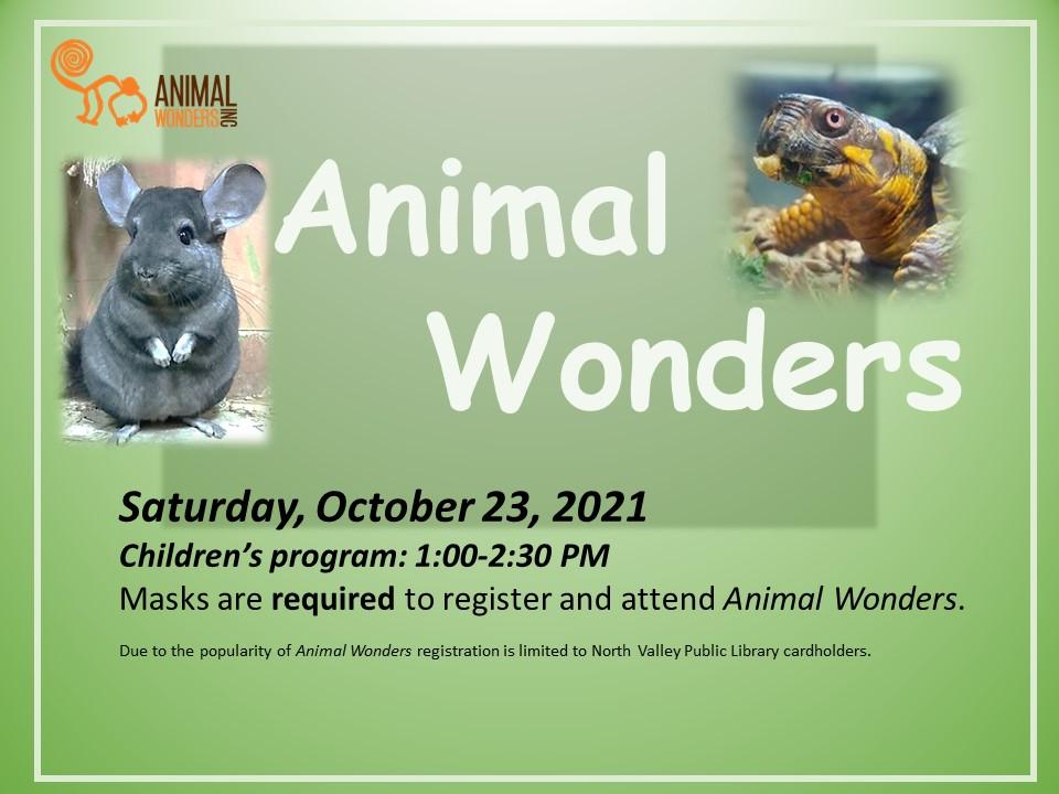 Animal Wonders Children's Event